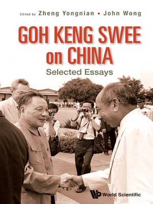 cover image of Goh Keng Swee On China